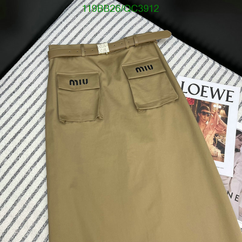 MIUMIU-Clothing Code: QC3912 $: 119USD