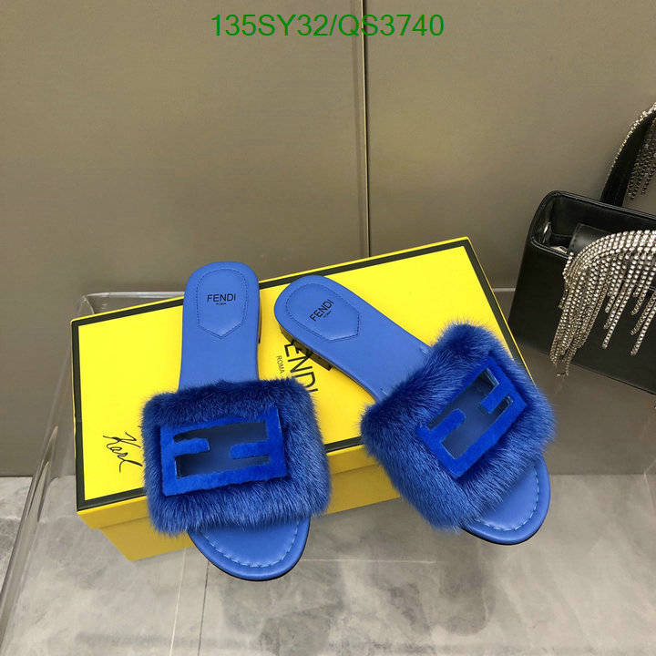 Fendi-Women Shoes Code: QS3740 $: 135USD