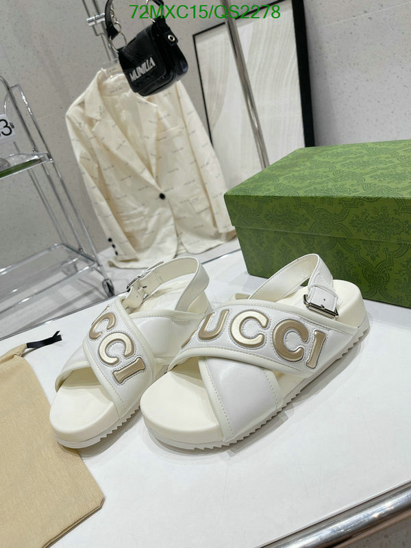 Gucci-Women Shoes Code: QS2278 $: 72USD