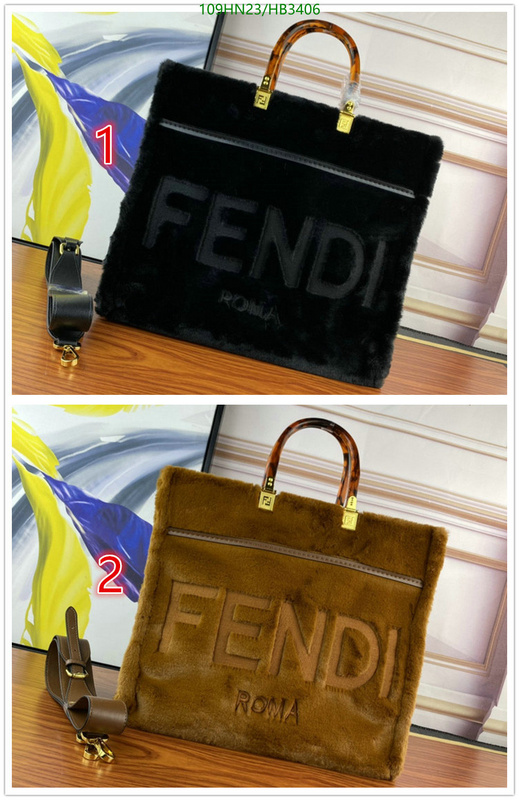 Sunshine-Fendi Bag(4A) Code: HB3406 $: 109USD