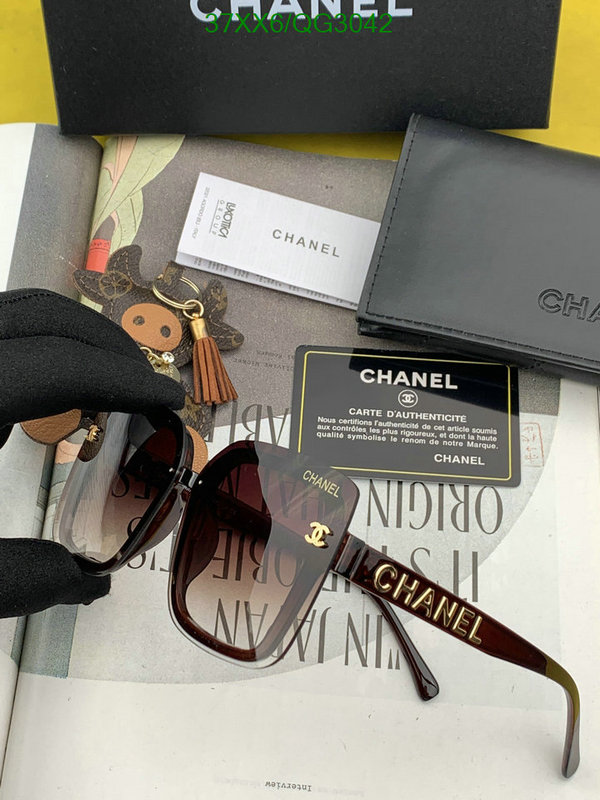 Chanel-Glasses Code: QG3042 $: 37USD