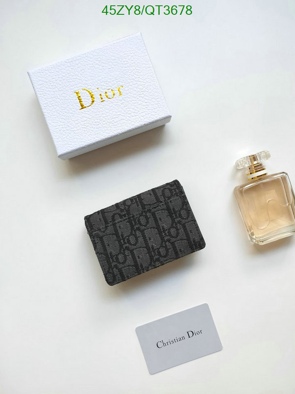 Dior-Wallet(4A) Code: QT3678 $: 45USD