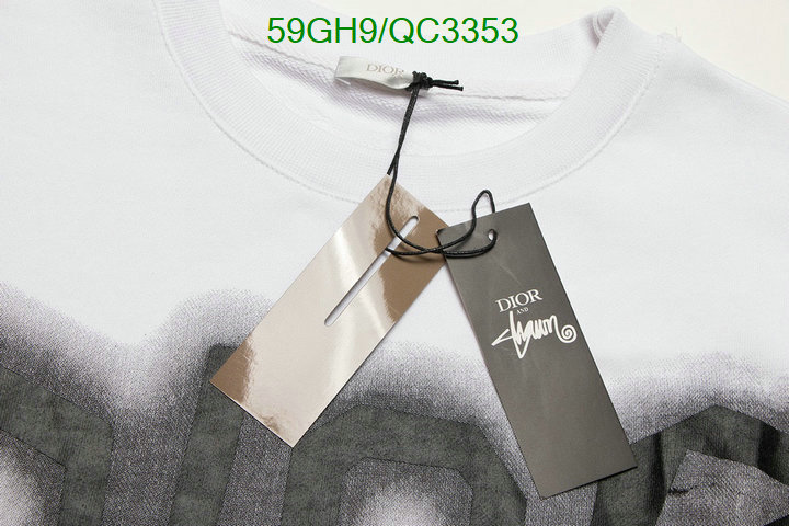 Dior-Clothing Code: QC3353 $: 59USD