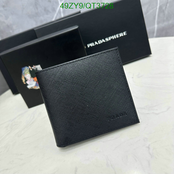 Prada-Wallet-4A Quality Code: QT3728 $: 49USD