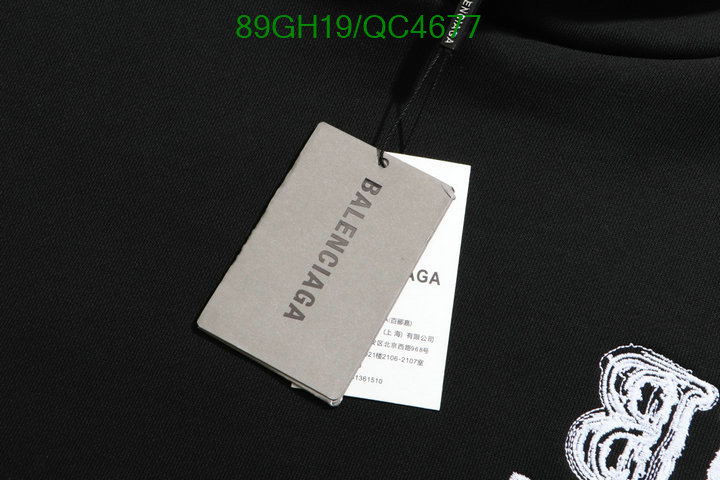 Balenciaga-Clothing Code: QC4677 $: 89USD