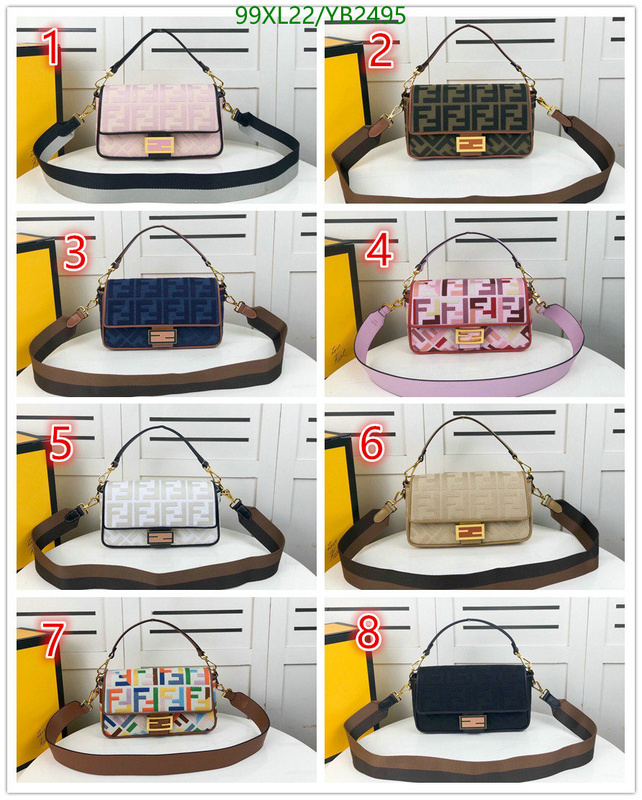 Baguette-Fendi Bag(4A) Code: YB2495 $: 99USD