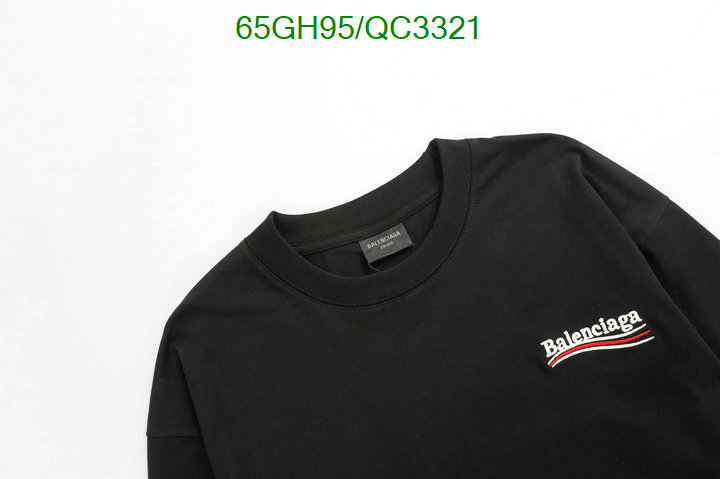 Balenciaga-Clothing Code: QC3321 $: 65USD