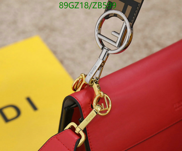 Diagonal-Fendi Bag(4A) Code: ZB599 $: 89USD