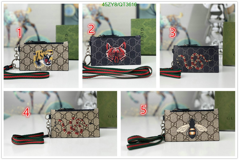 Gucci-Wallet-4A Quality Code: QT3616 $: 45USD