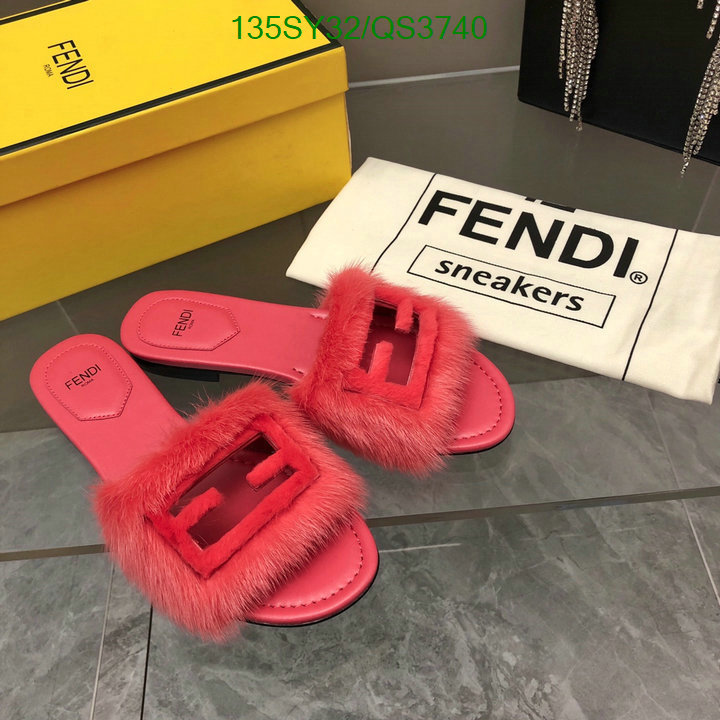 Fendi-Women Shoes Code: QS3740 $: 135USD