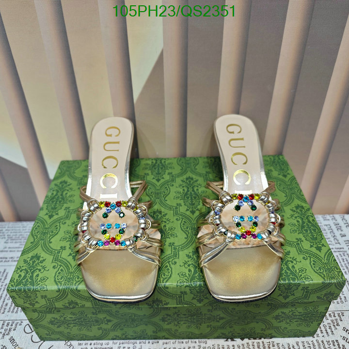 Gucci-Women Shoes Code: QS2351 $: 105USD