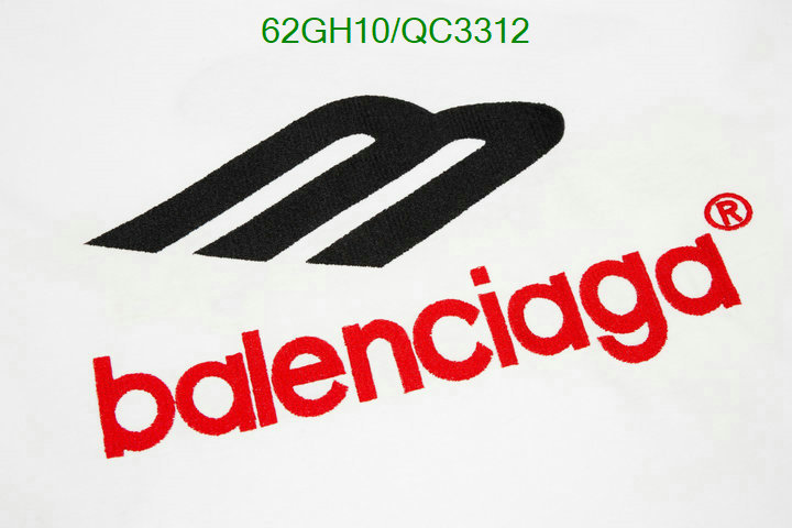 Balenciaga-Clothing Code: QC3312 $: 62USD
