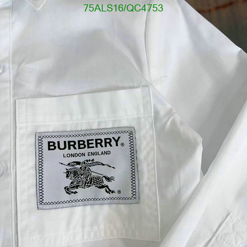 Burberry-Kids clothing Code: QC4753 $: 75USD