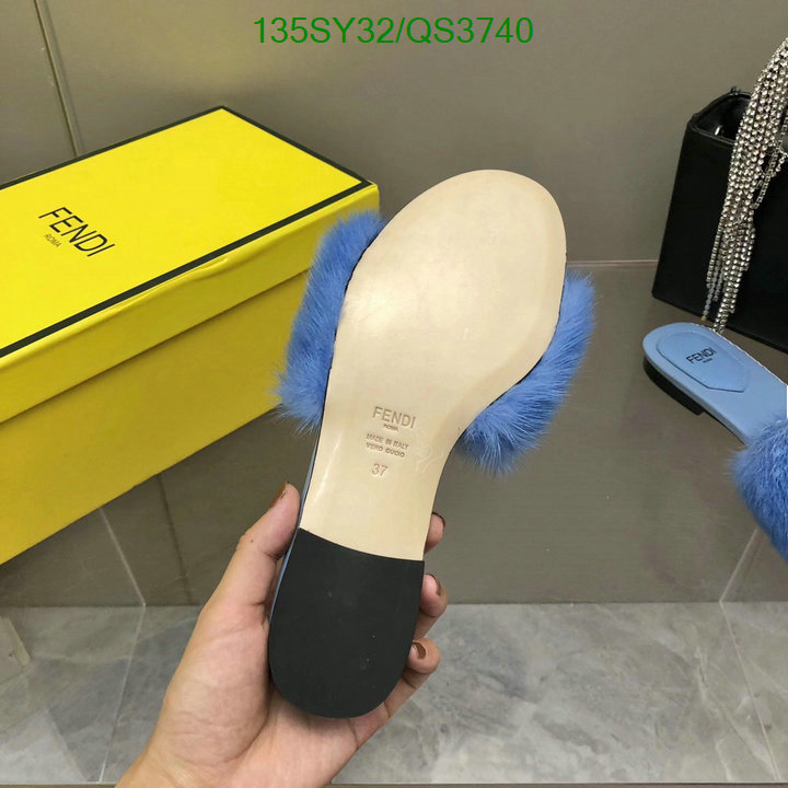 Fendi-Women Shoes Code: QS3740 $: 135USD