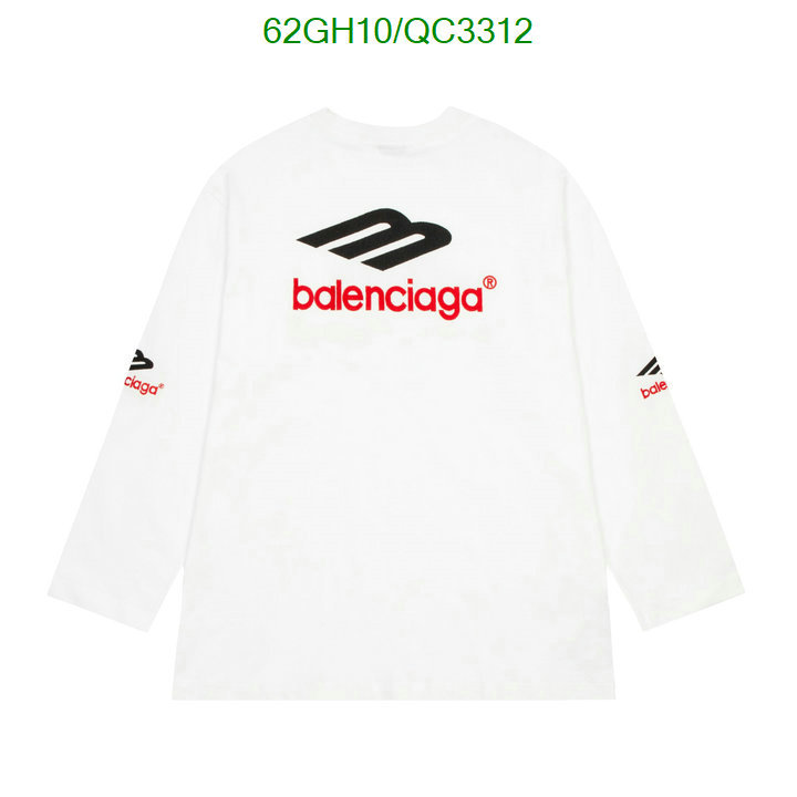 Balenciaga-Clothing Code: QC3312 $: 62USD