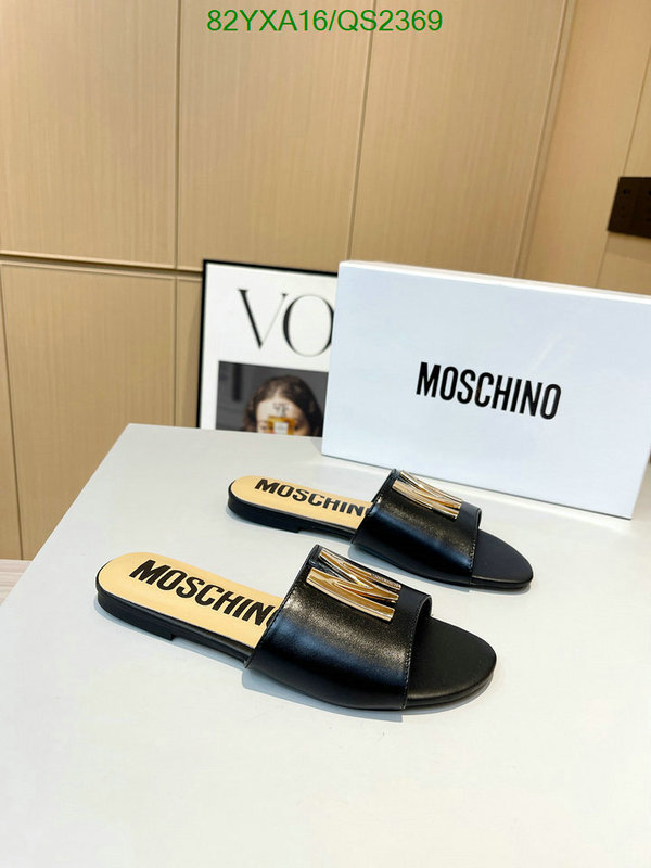 MOSCHINO-Women Shoes Code: QS2369