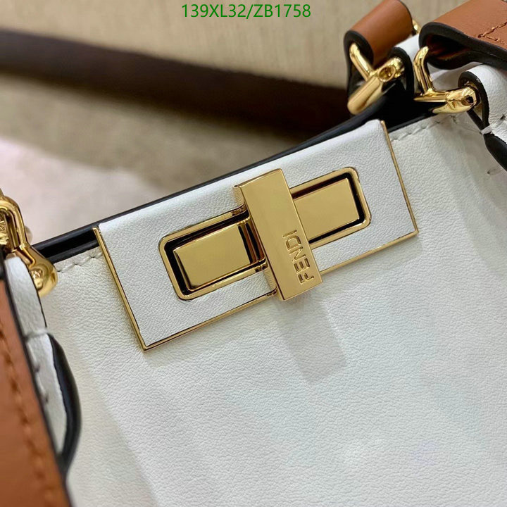 Handbag-Fendi Bag(4A) Code: ZB1758 $: 139USD