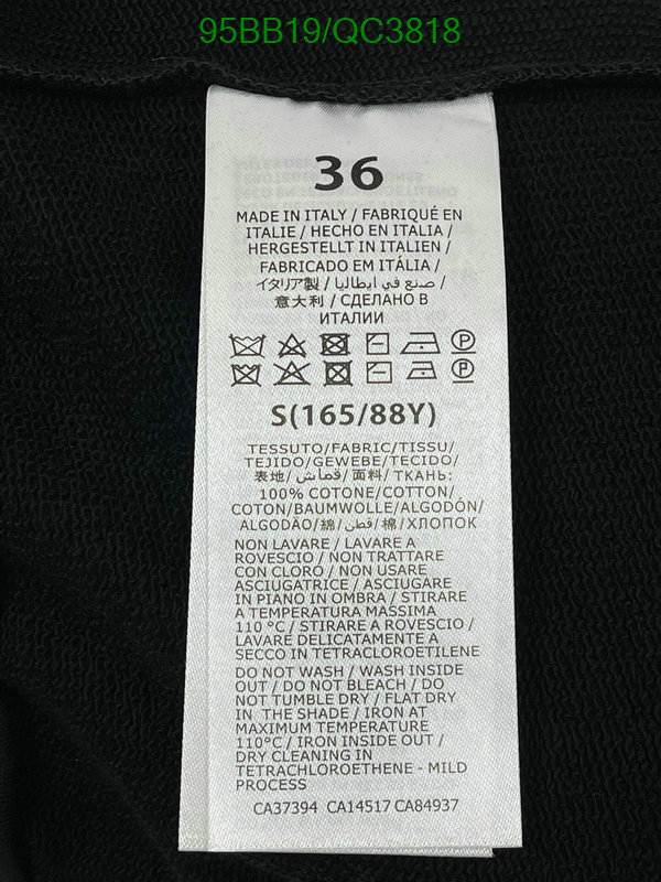 Moschino-Clothing Code: QC3818 $: 95USD