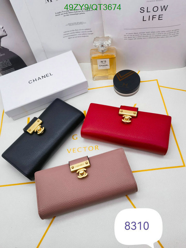 Chanel-Wallet(4A) Code: QT3674 $: 49USD