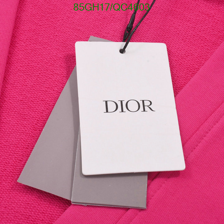 Dior-Clothing Code: QC4603 $: 85USD