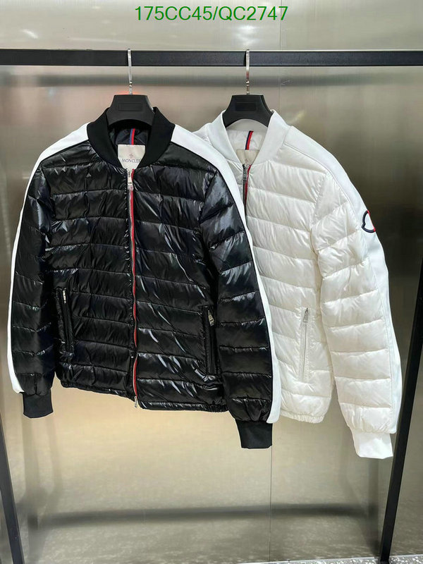 Moncler-Down jacket Men Code: QC2747 $: 175USD