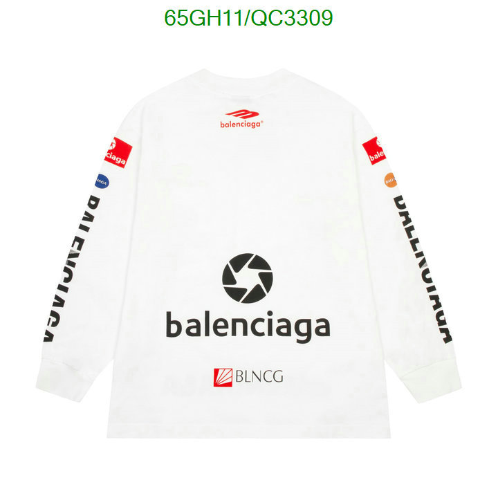 Balenciaga-Clothing Code: QC3309 $: 65USD