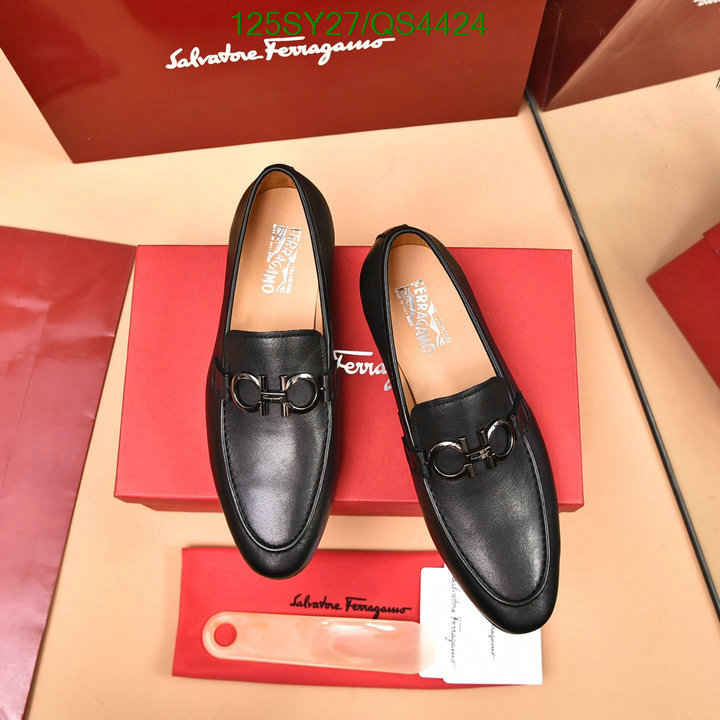 Ferragamo-Men shoes Code: QS4424 $: 125USD