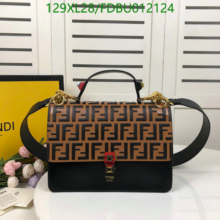 Diagonal-Fendi Bag(4A) Code: FDBU012124 $: 129USD