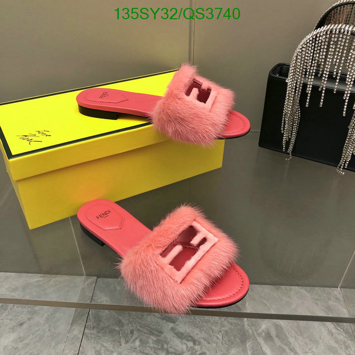 Fendi-Women Shoes Code: QS3740 $: 135USD