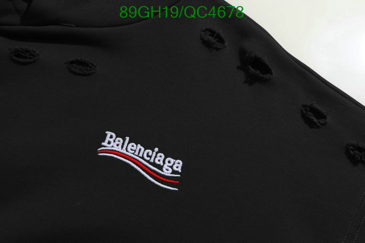 Balenciaga-Clothing Code: QC4678 $: 89USD
