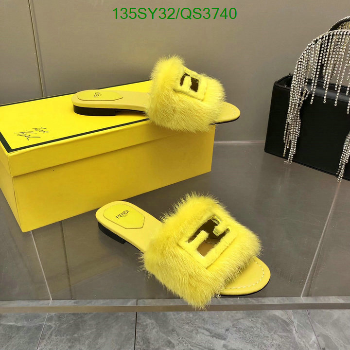 Fendi-Women Shoes Code: QS3740 $: 135USD