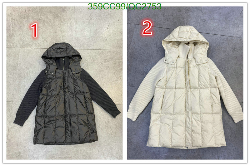 Brunello Cucinelli-Down jacket Women Code: QC2753 $: 359USD