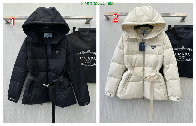 Prada-Down jacket Women Code: QC4903 $: 229USD