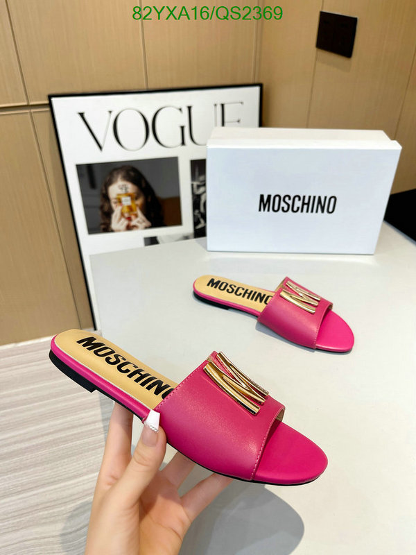 MOSCHINO-Women Shoes Code: QS2369