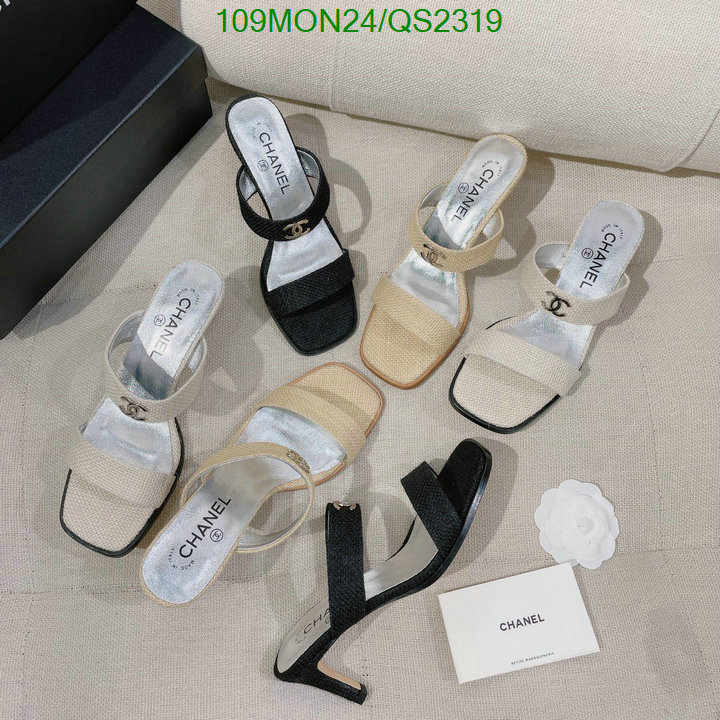 Chanel-Women Shoes Code: QS2319 $: 109USD
