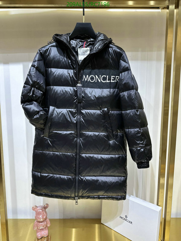 Moncler-Down jacket Men Code: RC7196 $: 209USD