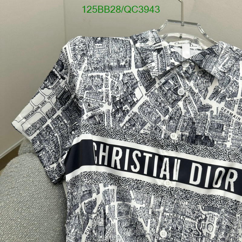Dior-Clothing Code: QC3943 $: 125USD