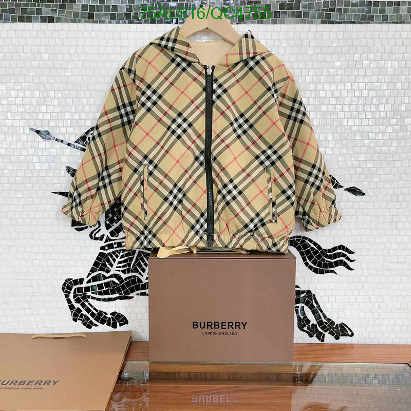 Burberry-Kids clothing Code: QC4755 $: 75USD