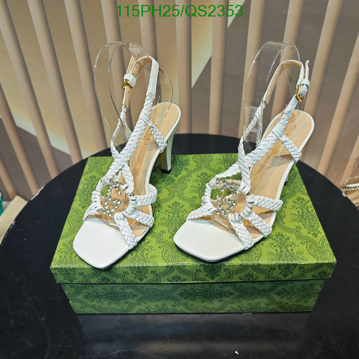 Gucci-Women Shoes Code: QS2353 $: 115USD