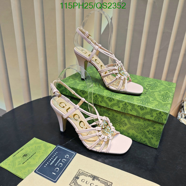 Gucci-Women Shoes Code: QS2352 $: 115USD