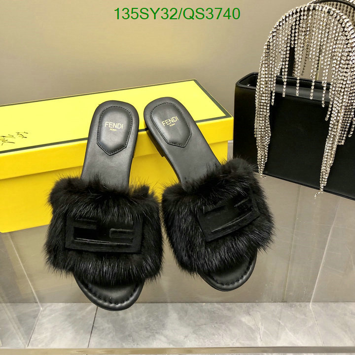 Fendi-Women Shoes Code: QS3740 $: 135USD