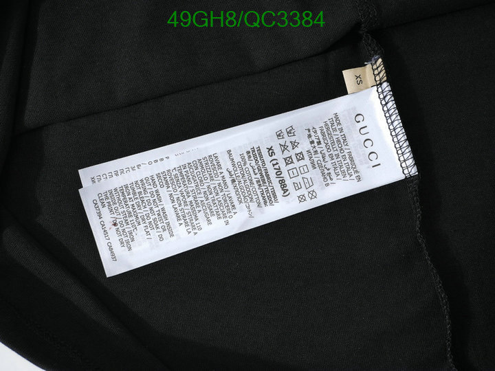 Gucci-Clothing Code: QC3384 $: 49USD