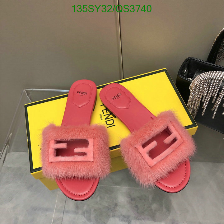 Fendi-Women Shoes Code: QS3740 $: 135USD