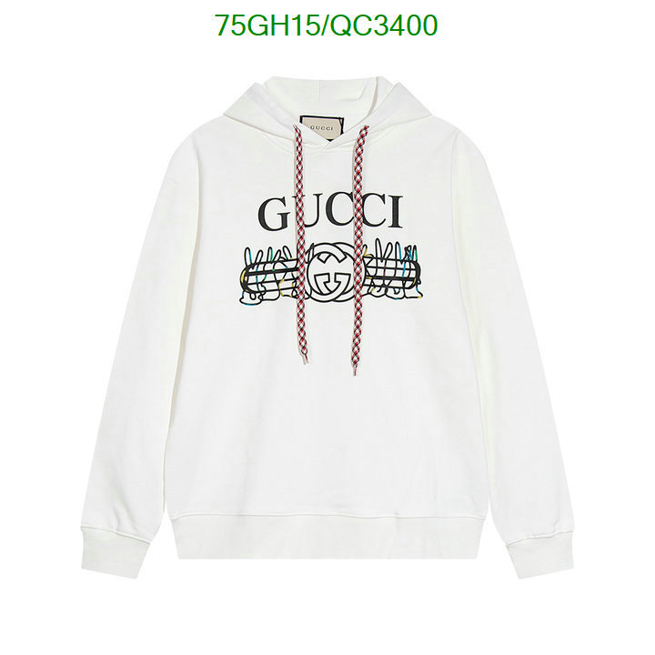 Gucci-Clothing Code: QC3400 $: 75USD