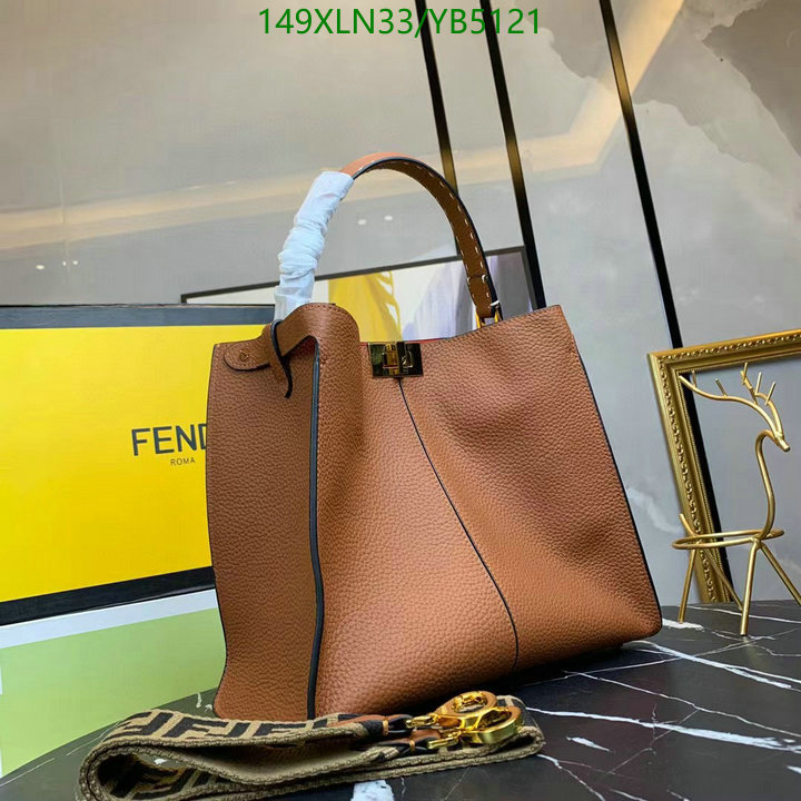 Handbag-Fendi Bag(4A) Code: YB5121 $: 149USD