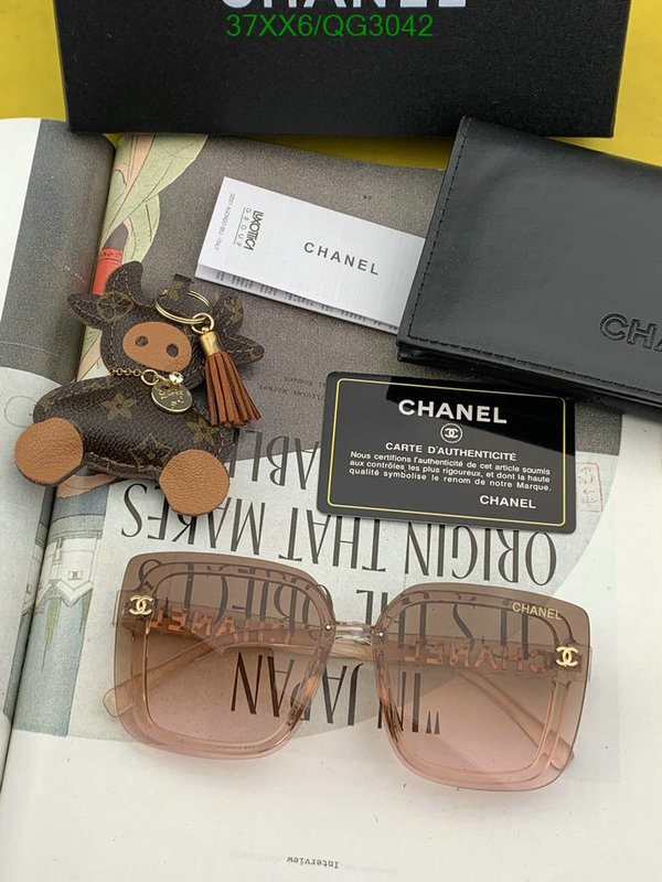 Chanel-Glasses Code: QG3042 $: 37USD