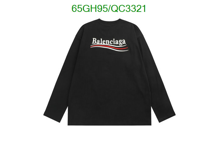 Balenciaga-Clothing Code: QC3321 $: 65USD