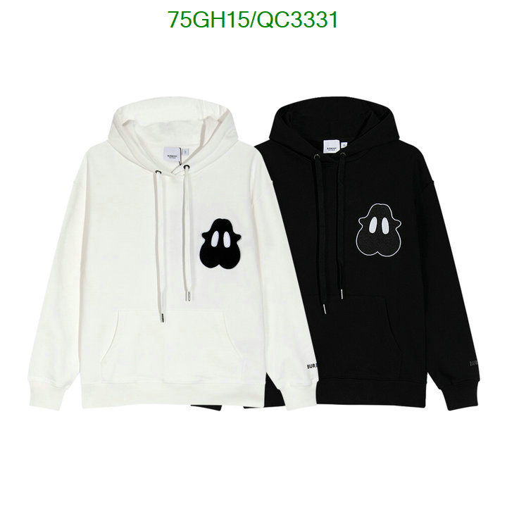 Burberry-Clothing Code: QC3331 $: 75USD