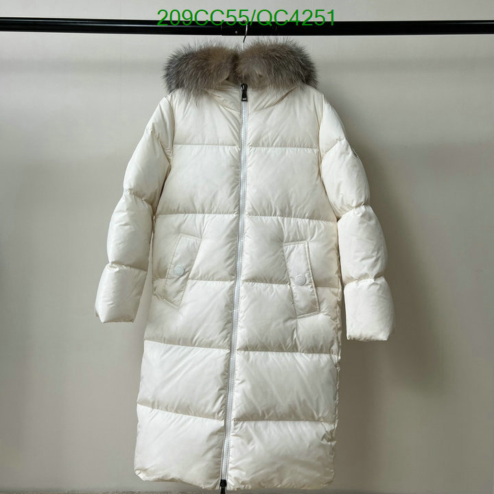 Moncler-Down jacket Women Code: QC4251 $: 209USD