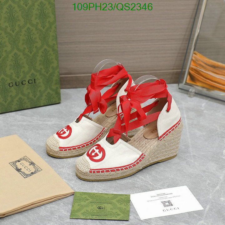 Gucci-Women Shoes Code: QS2346 $: 109USD